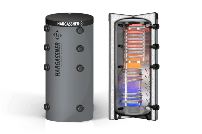 akumulacni zasobnik s prutokovym ohrevem tuv